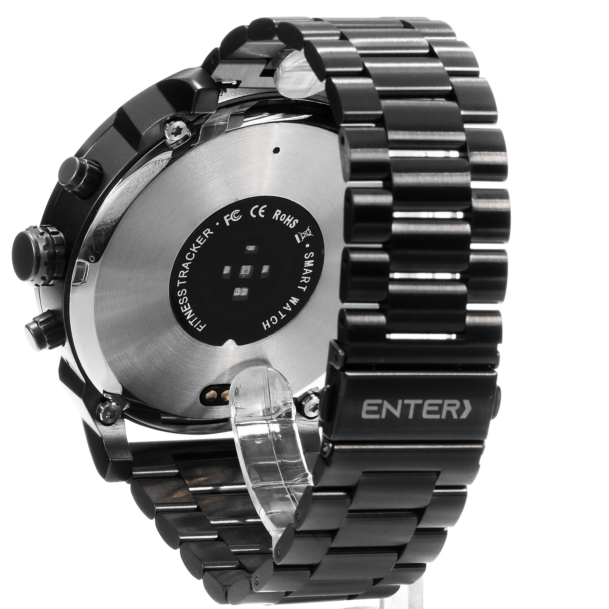 Enter GD99T14114 Grand Daddy Czarna Stal Grand Daddy fashion-modowy zegarek czarny - miniatura 8