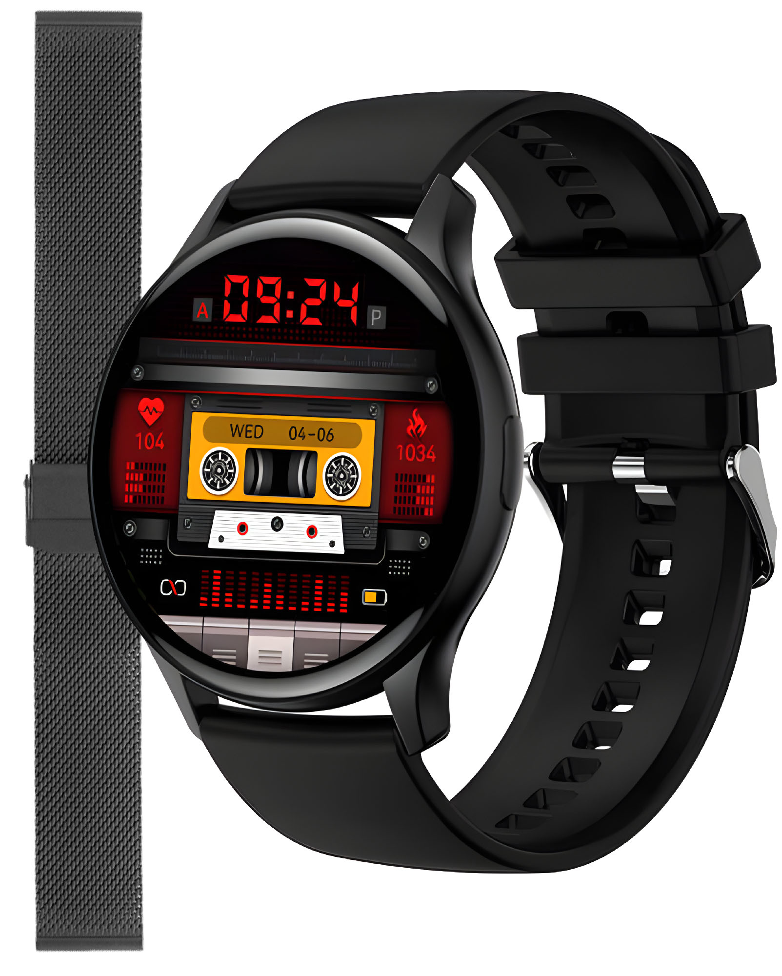 Enter SKM14534144-SET Amoled Czarny - miniatura 1