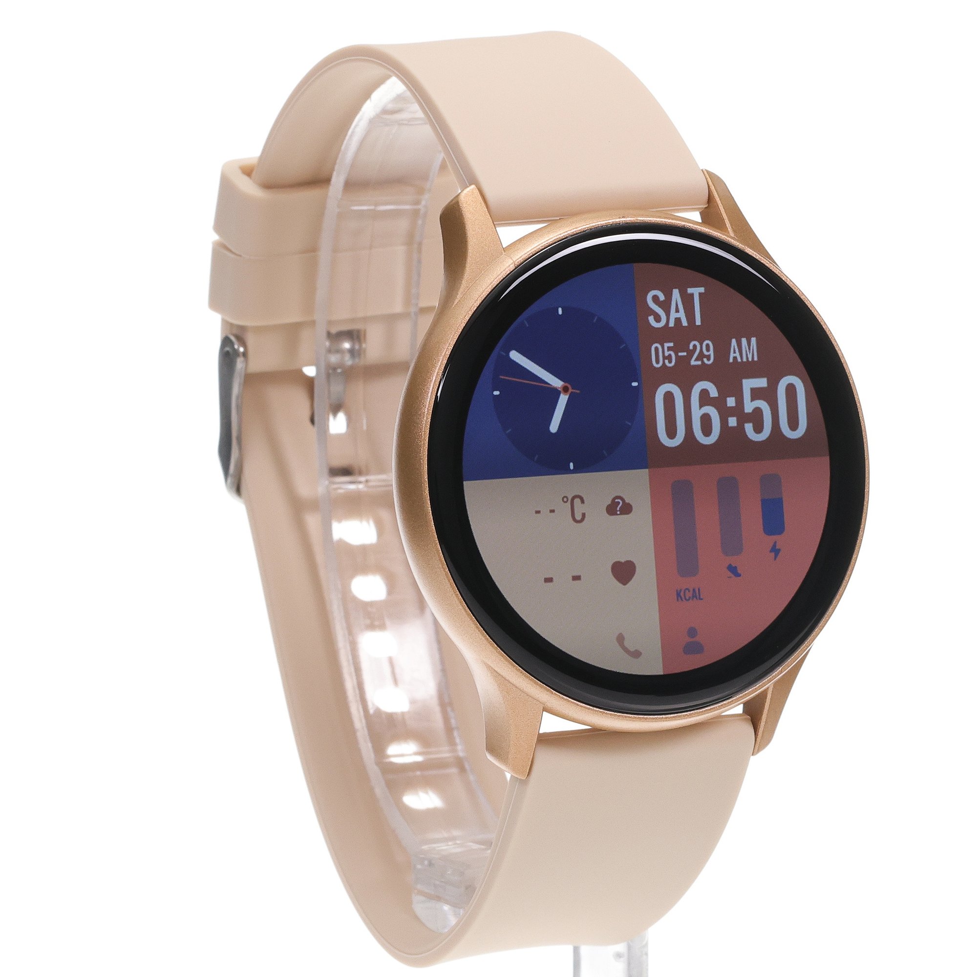zegarek Enter SKM2155315 różowe złoto Amoled - miniatura 3